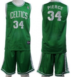 Boston Celtics 34 Paul Pierces Green Jerseys&Shorts Boston Celtics 34 Paul Pierces Green Jerseys&Shorts
