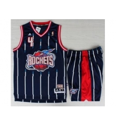 Houston Rockets 4 Charles Barkley Blue Hardwood Classics Revolution 30 NBA Jerseys Shorts Suits Houston Rockets 4 Charles Barkley Blue Hardwood Classics Revolution 30 NBA Jerseys Shorts Suits