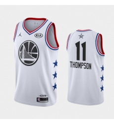 Klay Thompson Golden State Warriors White 2019 All-Star Jersey Klay Thompson Golden State Warriors White 2019 All-Star Jersey