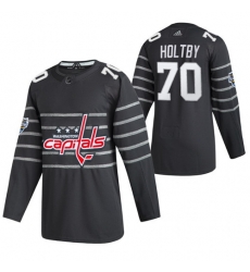 Capitals 70 Braden Holtby Gray 2020 NHL All Star Game Adidas Jersey Capitals 70 Braden Holtby Gray 2020 NHL All Star Game Adidas Jersey