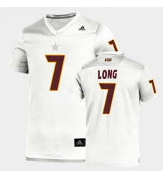 Men Arizona State Sun Devils Ethan Long Replica White Football Jersey Men Arizona State Sun Devils Ethan Long Replica White Football Jersey