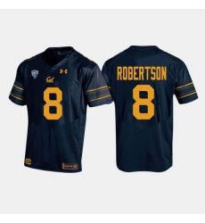 California Golden Bears Demetris Robertson College Football Navy Jersey California Golden Bears Demetris Robertson College Football Navy Jersey