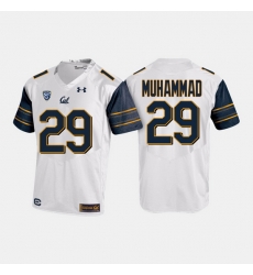 California Golden Bears Khalfani Muhammad College Football White Jersey California Golden Bears Khalfani Muhammad College Football White Jersey