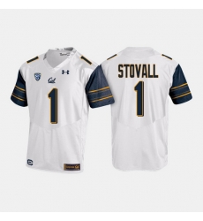 California Golden Bears Melquise Stovall College Football White Jersey California Golden Bears Melquise Stovall College Football White Jersey