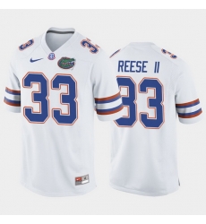 Florida Gators David Reese Ii White Away Men'S Jersey Florida Gators David Reese Ii White Away Men'S Jersey