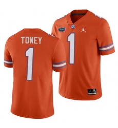 Florida Gators Kadarius Toney Orange Alternate Game Men'S Jersey Florida Gators Kadarius Toney Orange Alternate Game Men'S Jersey