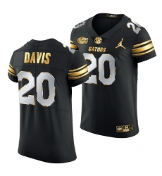 Florida Gators Malik Davis Black Golden Edition Jersey Florida Gators Malik Davis Black Golden Edition Jersey