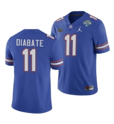 Florida Gators Mohamoud Diabate Royal 2020 Cotton Bowl Classic College Football Jersey Florida Gators Mohamoud Diabate Royal 2020 Cotton Bowl Classic College Football Jersey