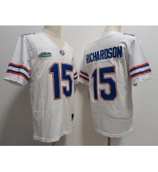 Men Florida Gators Anthony Richardson #15 White College Football Jersey Men Florida Gators Anthony Richardson #15 White College Football Jersey