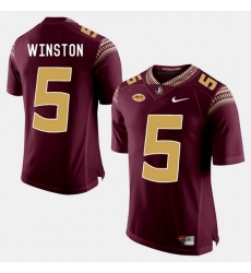 Florida State Seminoles Jameis Winston College Football Garnet Jersey Florida State Seminoles Jameis Winston College Football Garnet Jersey