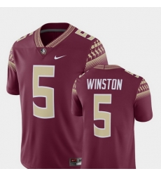 Men Florida State Seminoles Jameis Winston Garnet Alumni Football Game Player Jersey Men Florida State Seminoles Jameis Winston Garnet Alumni Football Game Player Jersey