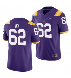 LSU Tiger Siaki Ika Purple Game Men'S Jersey LSU Tiger Siaki Ika Purple Game Men'S Jersey