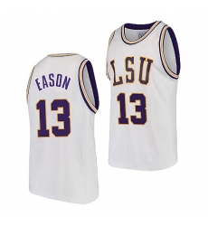 LSU Tiger Tari Eason White College Basketball 2021 Transfer Jersey LSU Tiger Tari Eason White College Basketball 2021 Transfer Jersey