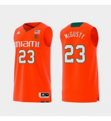 Men Miami Hurricanes Kameron Mcgusty Orange Replica College Basketball Jersey Men Miami Hurricanes Kameron Mcgusty Orange Replica College Basketball Jersey