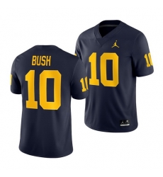 Michigan Wolverines Devin Bush Navy Game Men'S Jersey Michigan Wolverines Devin Bush Navy Game Men'S Jersey