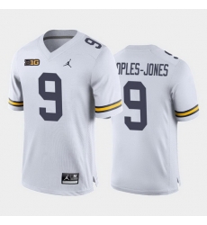 Michigan Wolverines Donovan Peoples Jones White Away Men'S Jersey Michigan Wolverines Donovan Peoples Jones White Away Men'S Jersey
