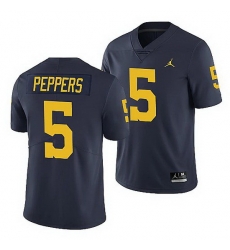 Michigan Wolverines Jabrill Peppers Navy Limited Men'S Jersey Michigan Wolverines Jabrill Peppers Navy Limited Men'S Jersey