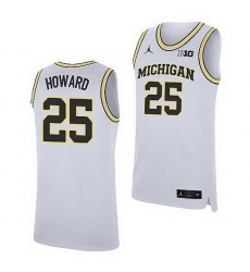 Michigan Wolverines Jace Howard White Replica Jersey Michigan Wolverines Jace Howard White Replica Jersey