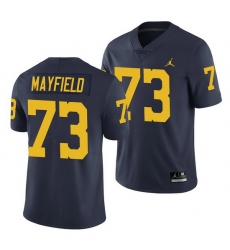Michigan Wolverines Jalen Mayfield Navy Limited College Football Jersey Michigan Wolverines Jalen Mayfield Navy Limited College Football Jersey