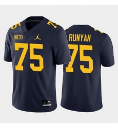 Michigan Wolverines Jon Runyan Navy Home Men'S Jersey Michigan Wolverines Jon Runyan Navy Home Men'S Jersey