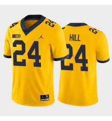 Michigan Wolverines Lavert Hill Yellow Alternate Men'S Jersey Michigan Wolverines Lavert Hill Yellow Alternate Men'S Jersey