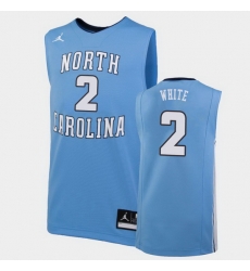 North Carolina Tar Heels Coby White Carolina Blue Replica Men'S Jersey North Carolina Tar Heels Coby White Carolina Blue Replica Men'S Jersey
