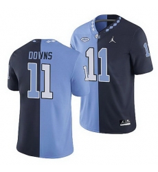 North Carolina Tar Heels Josh Downs College Football Navy Blue Split Edition Game Jersey North Carolina Tar Heels Josh Downs College Football Navy Blue Split Edition Game Jersey