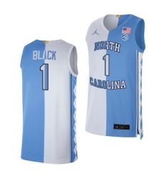 North Carolina Tar Heels Leaky Black 2021 Blue White Split Edition Special Jersey North Carolina Tar Heels Leaky Black 2021 Blue White Split Edition Special Jersey
