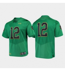 Men Notre Dame Fighting Irish 12 Green Premier College Football Jersey Men Notre Dame Fighting Irish 12 Green Premier College Football Jersey