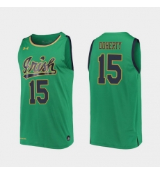 Men Notre Dame Fighting Irish Chris Doherty Replica Kelly Green College Basketball 2019 20 Jersey Men Notre Dame Fighting Irish Chris Doherty Replica Kelly Green College Basketball 2019 20 Jersey
