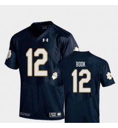 Men Notre Dame Fighting Irish Ian Book 12 Navy College Football Replica Jersey Men Notre Dame Fighting Irish Ian Book 12 Navy College Football Replica Jersey