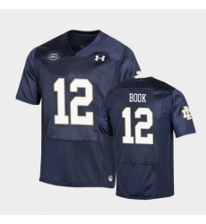 Men Notre Dame Fighting Irish Ian Book Replica Navy College Football Playoff Jersey Men Notre Dame Fighting Irish Ian Book Replica Navy College Football Playoff Jersey