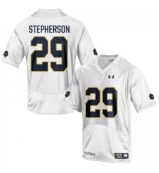 Men Under Armour 29 Replica White Kevin Stepherson Notre Dame Fighting Irish Alumni Football Jersey Men Under Armour 29 Replica White Kevin Stepherson Notre Dame Fighting Irish Alumni Football Jersey