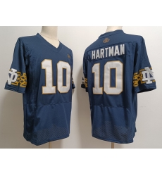 Notre Dame Fighting Irish Sam Hartman #10 Navy Blue 2023 Stitched Jersey Notre Dame Fighting Irish Sam Hartman #10 Navy Blue 2023 Stitched Jersey