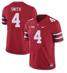 Men Jeremiah Smith Red Ohio State Buckeyes Stitched NCAA Jersey