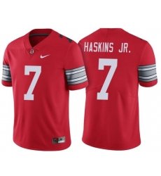 Men Ohio State Buckeyes #7 Dwayne Haskins Jr.Red Jersey Men Ohio State Buckeyes #7 Dwayne Haskins Jr.Red Jersey