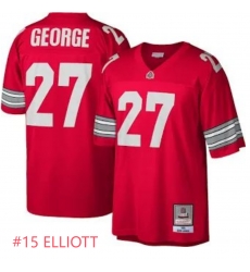 Men Ohio State Buckeyes Ezekiel Elliott #15 Red Stitched NCAA Jersey Men Ohio State Buckeyes Ezekiel Elliott #15 Red Stitched NCAA Jersey