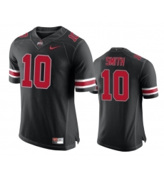 Men's Ohio State Buckeyes #10 Troy Smith College Football Jersey Black Red Men's Ohio State Buckeyes #10 Troy Smith College Football Jersey Black Red