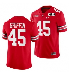 Ohio State Buckeyes Archie Griffin Scarlet 2021 Sugar Bowl Champions College Football Playoff College Football Playoff Jersey Ohio State Buckeyes Archie Griffin Scarlet 2021 Sugar Bowl Champions College Football Playoff College Football Playoff Jersey