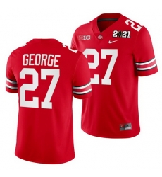 Ohio State Buckeyes Eddie George Scarlet 2021 Sugar Bowl Champions College Football Playoff College Football Playoff Jersey Ohio State Buckeyes Eddie George Scarlet 2021 Sugar Bowl Champions College Football Playoff College Football Playoff Jersey