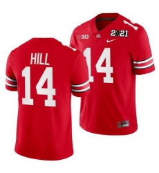 Ohio State Buckeyes K.J. Hill Scarlet 2021 Sugar Bowl Champions College Football Playoff College Football Playoff Jersey Ohio State Buckeyes K.J. Hill Scarlet 2021 Sugar Bowl Champions College Football Playoff College Football Playoff Jersey