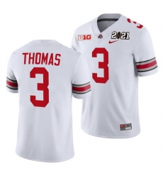 Ohio State Buckeyes Michael Thomas White 2021 Sugar Bowl Champions College Football Playoff College Football Playoff Jersey 0 Ohio State Buckeyes Michael Thomas White 2021 Sugar Bowl Champions College Football Playoff College Football Playoff Jersey 0