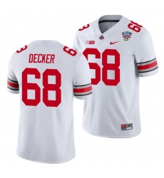 Ohio State Buckeyes Taylor Decker White 2021 Sugar Bowl College Football Jersey Ohio State Buckeyes Taylor Decker White 2021 Sugar Bowl College Football Jersey