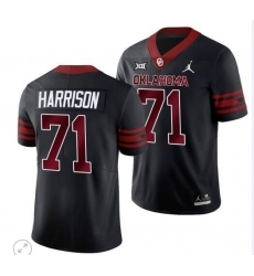 Men Oklahoma Sooners Unity Anton Harrison #71 Colleage NCAA Black Stitched Jersey Men Oklahoma Sooners Unity Anton Harrison #71 Colleage NCAA Black Stitched Jersey