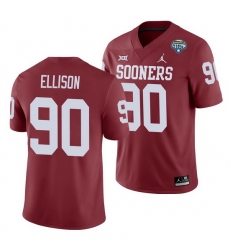 Oklahoma Sooners Josh Ellison Crimson 2020 Cotton Bowl Men'S Jersey Oklahoma Sooners Josh Ellison Crimson 2020 Cotton Bowl Men'S Jersey