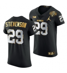 Oklahoma Sooners Rhamondre Stevenson Black 2020 Cotton Bowl Classic Golden Edition Jersey Oklahoma Sooners Rhamondre Stevenson Black 2020 Cotton Bowl Classic Golden Edition Jersey