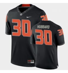 Men Oklahoma State Cowboys Chuba Hubbard College Football Black Game Jersey Men Oklahoma State Cowboys Chuba Hubbard College Football Black Game Jersey