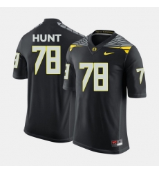 Men Oregon Ducks Cameron Hunt College Football Black Jersey Men Oregon Ducks Cameron Hunt College Football Black Jersey