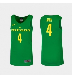 Men Oregon Ducks Ehab Amin Green Replica College Basketball Jersey Men Oregon Ducks Ehab Amin Green Replica College Basketball Jersey