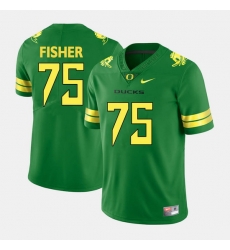Men Oregon Ducks Jake Fisher College Football Green Jersey Men Oregon Ducks Jake Fisher College Football Green Jersey